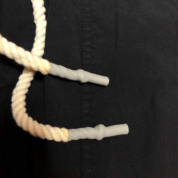 Bassike Utility Jogger Sweatpants Black Jersey Slouch - Picture 3 of 13